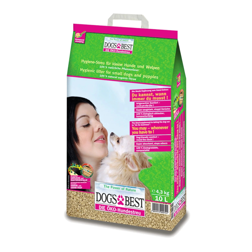 JRS Dogs Best -The Clumping ECO Dog Litter[Volume - 10L, Weight - 4.3Kg]