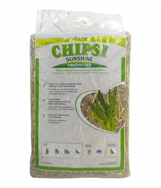 JRS Chipsi Sunshine Plus Timothy Hay[Weight - 800g]