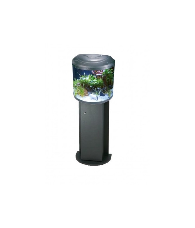 Boyu Aquarium+Cabinet [BYG-26] Half Moon 382Lx257Wx473H(mm)