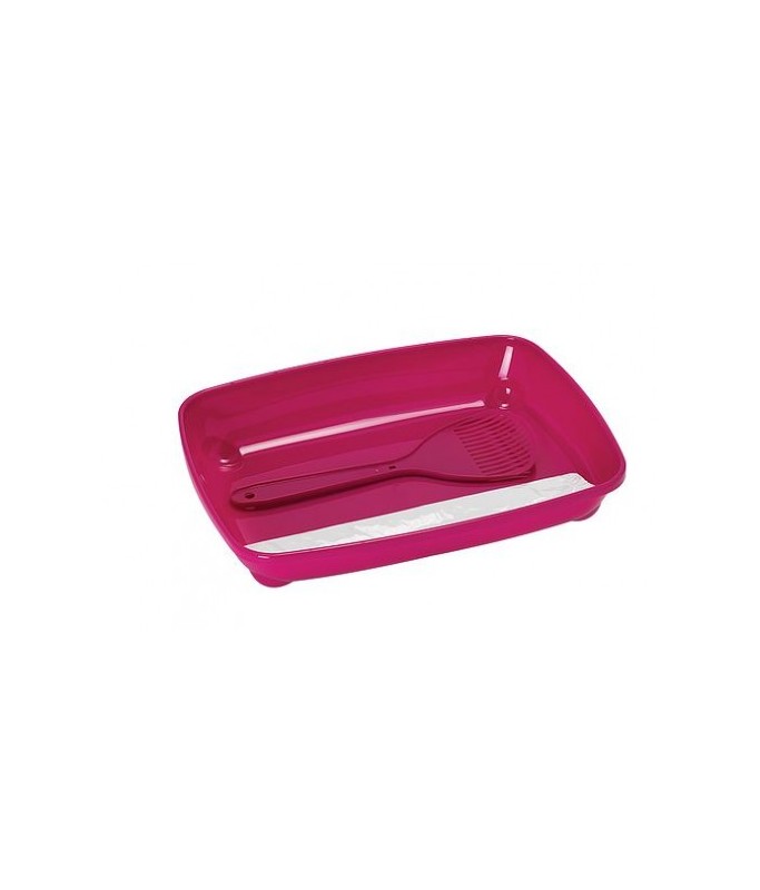 MODERNA TRAY WITH SCOOP&BAG 37CM(C120 SET)[Color - Pink]