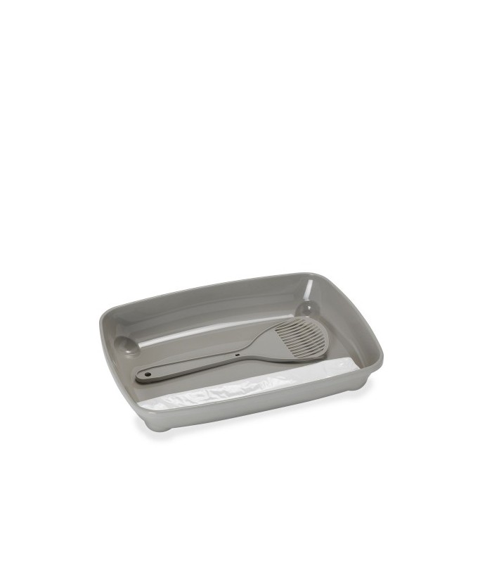 MODERNA TRAY WITH SCOOP&BAG 37CM(C120 SET)[Color - Grey]