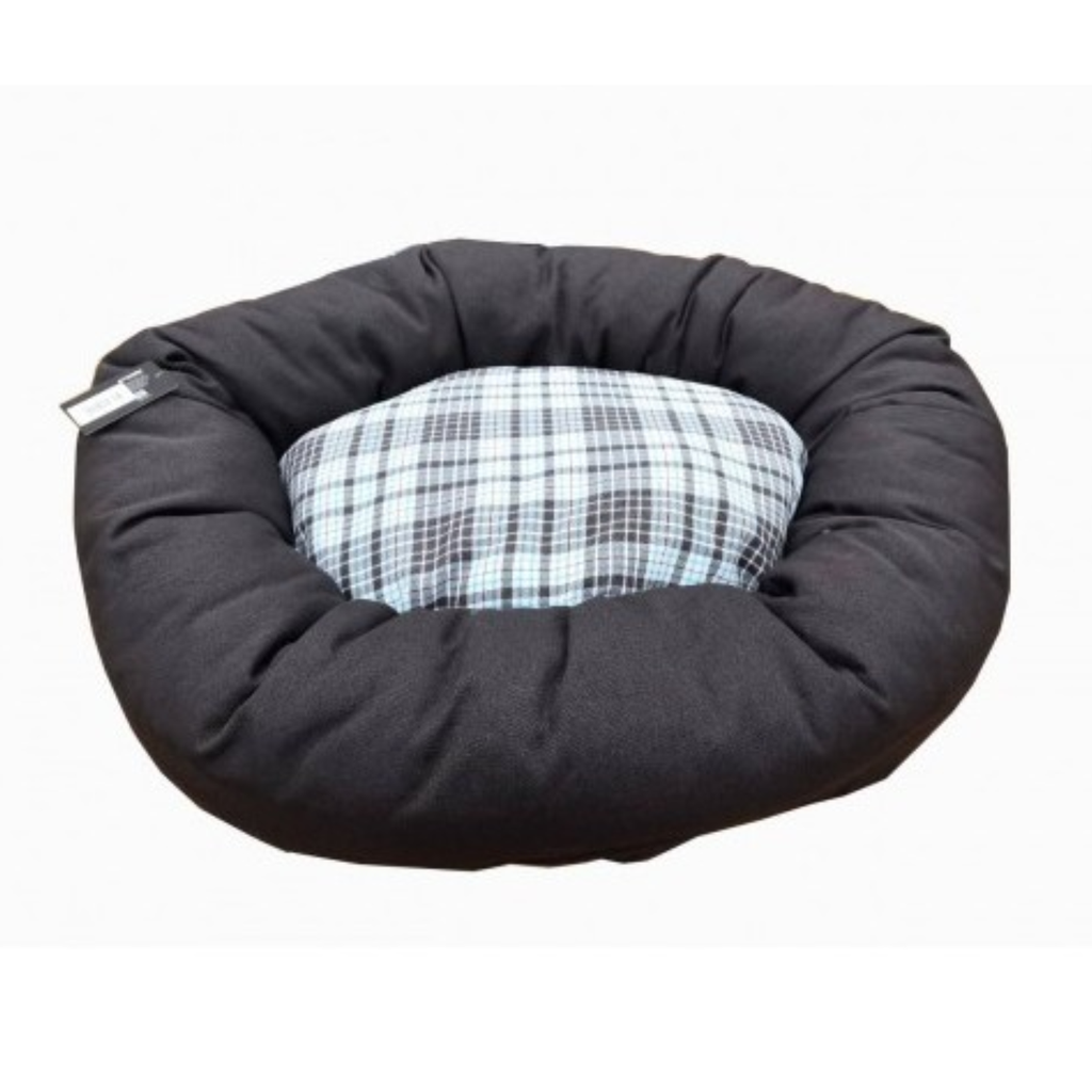 Empets Doughnut Bed Comfort[Color - Off white, Dimension - 50x45x18cm]