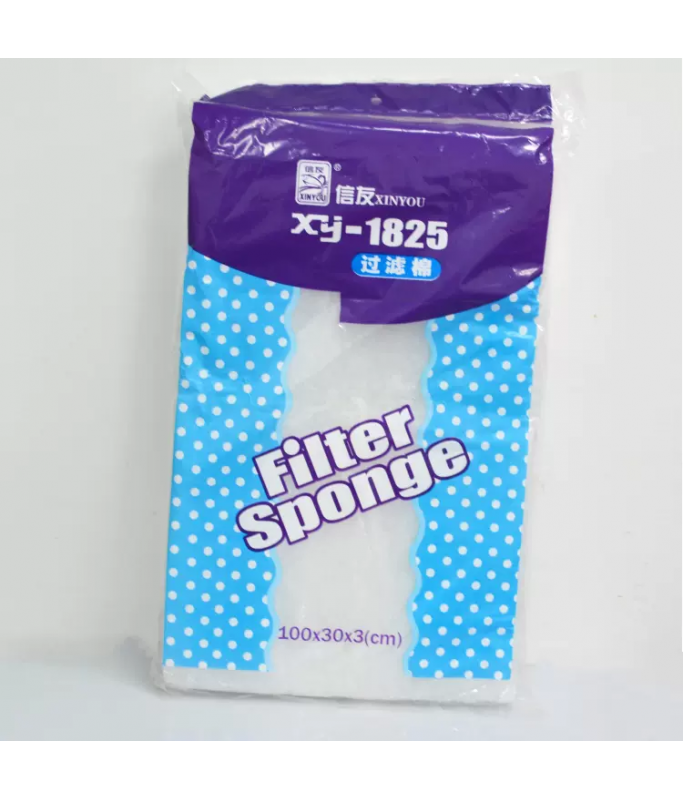 Karis White Bio Sponge Water Pond Filter Material XY-1825,100x30x3cm