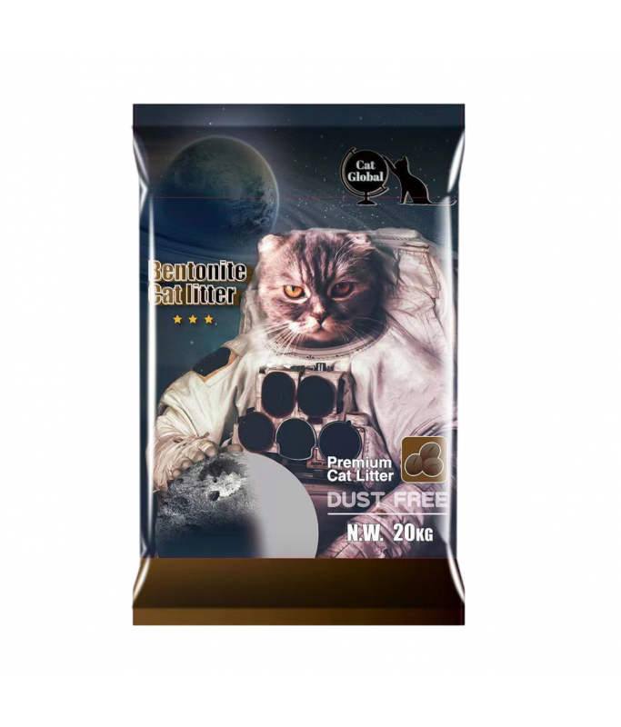 Cat Global Premium Bentonite Cat Litter 20kg[Flavor - Coffee]