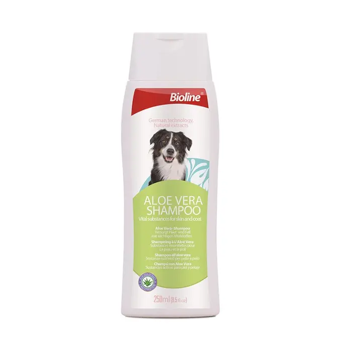 Bioline Aloe Vera Dog Shampoo 250ml[Volume - 250ml]