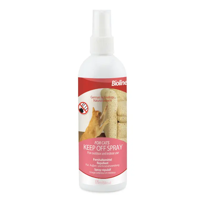 Bioline Keep Off Spray For Cats-209g [MOQ 3PCS]
