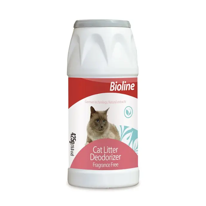 Bioline Cat Litter Deodorizer 425g[Weight - 425g, Dimension - 15.2 x 6.9 x 6.6cm]