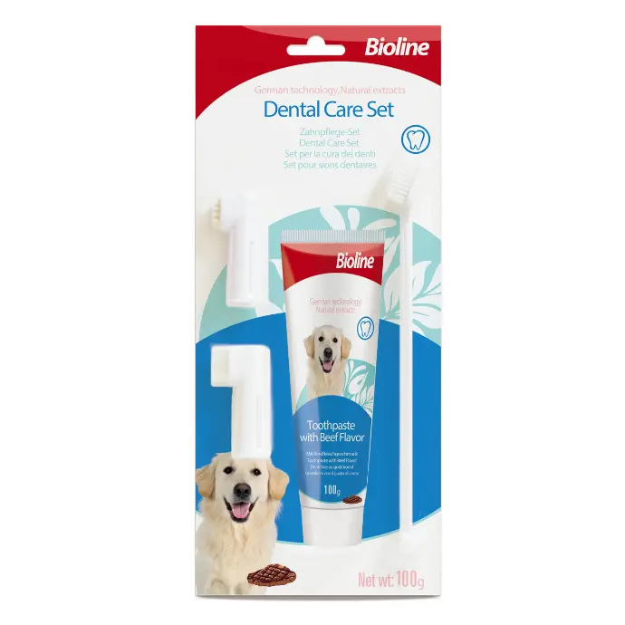 Bioline Dental Care Set[Weight - 100g, Flavor - Beef]