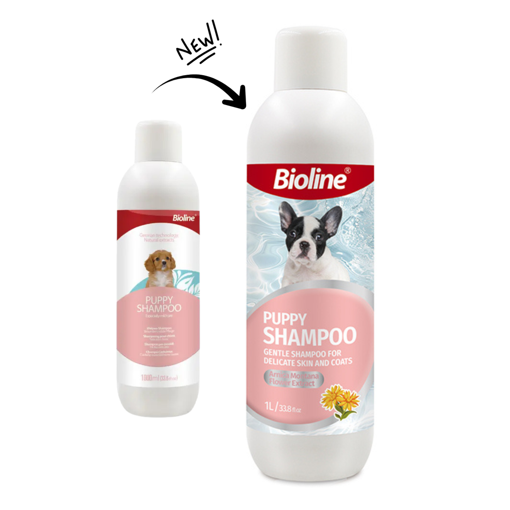 Bioline Puppy Shampoo -Volume - 1L]