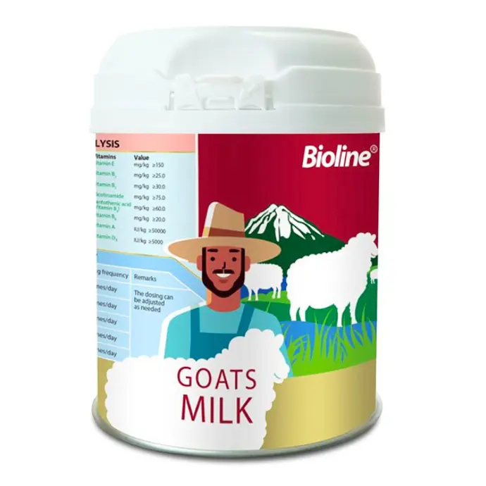 Bioline Dog and Cat Goat Milk Powder [Weight - 200g]