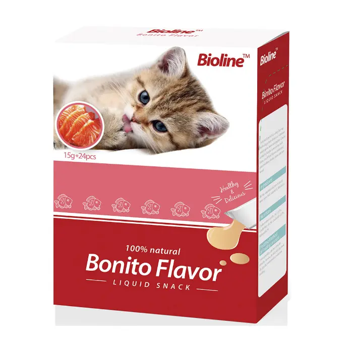 Bioline Cat Treats 15g x 24[Flavor - Bonito]