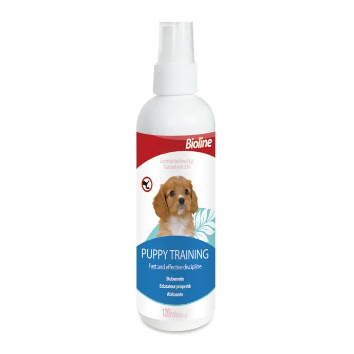 Bioline Puppy Training Spray 120ml[Volume - 120ml]