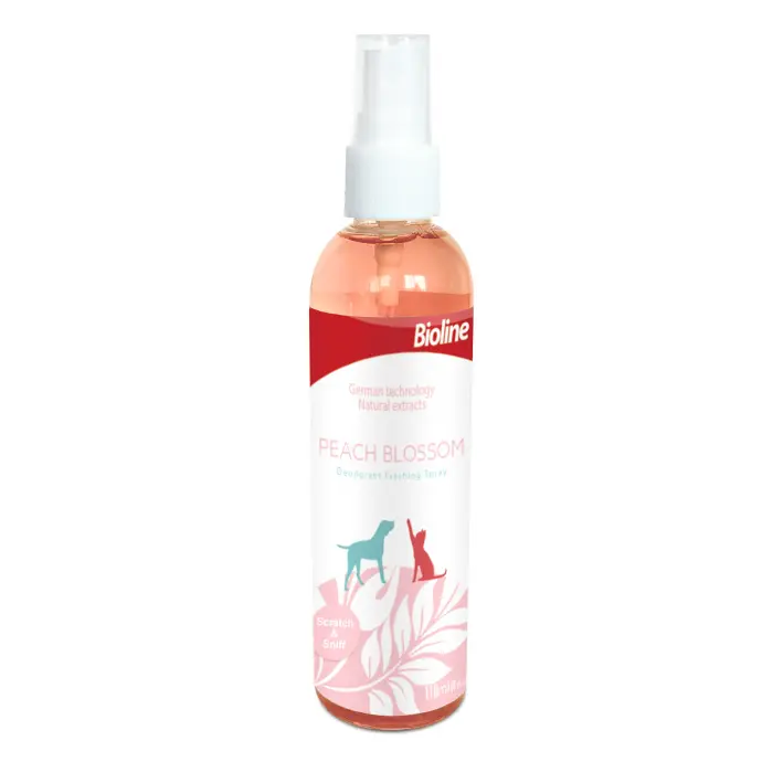 Bioline Peach Blossom Deodorant Freshing Spray-118ml [MOQ 3PCS]
