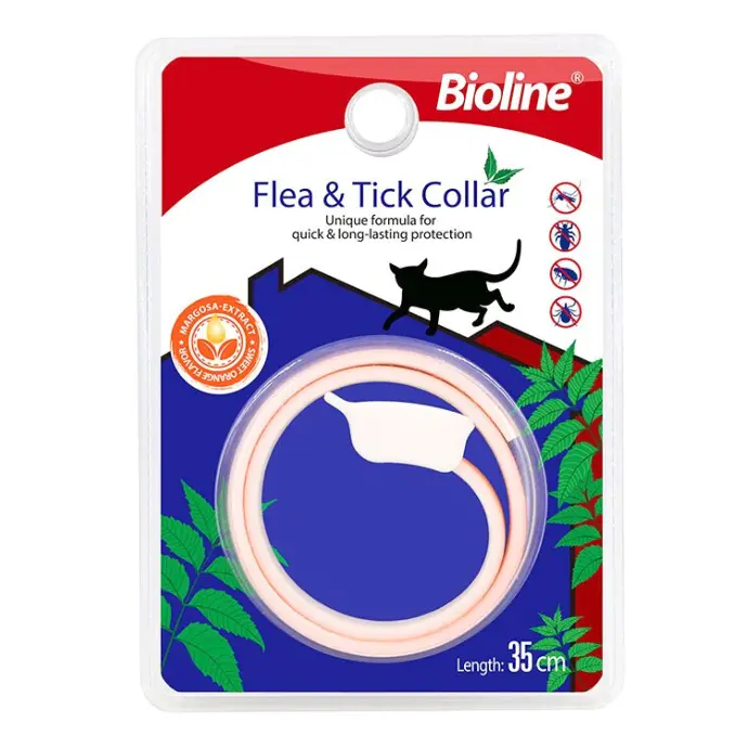 Bioline Flea and Tick Collar Cat  35cm[Flavor - Margosa & Sweet Orange]