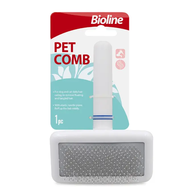 Bioline Pet Comb White[Size - S]