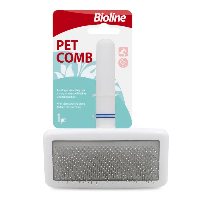 Bioline Pet Comb White[Size - L]