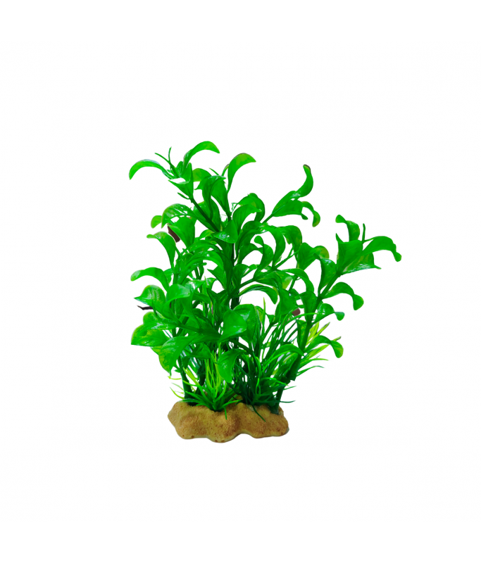 Yusee Aquarium Decoration Plant - Artificial Plant -14cm