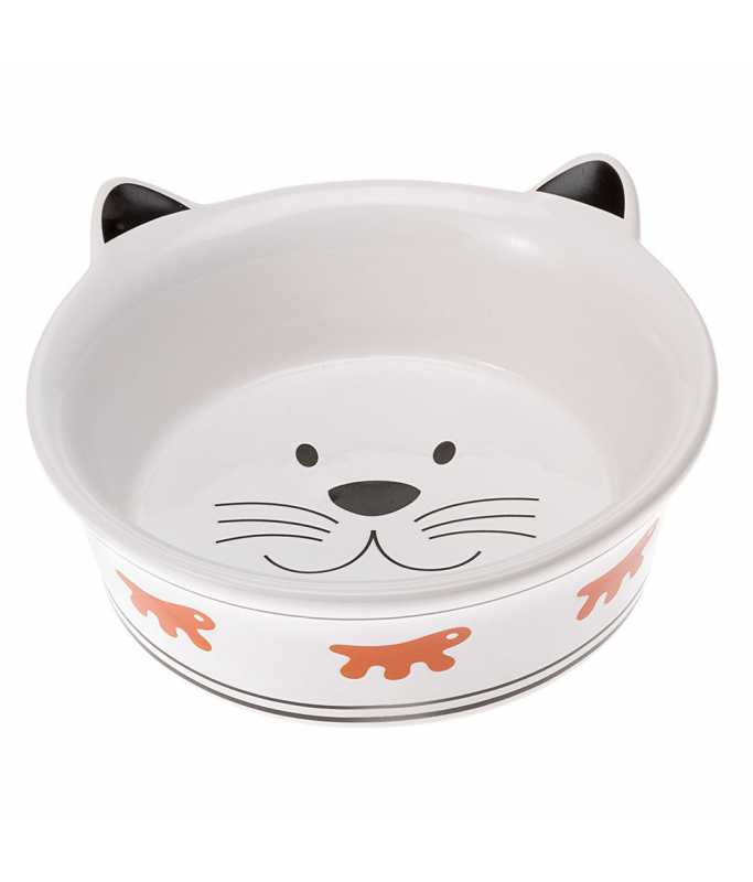 Ferplast Venere Ceramic Bowl - Large(Ø17 x h 5.5 cm - 0.5 L)