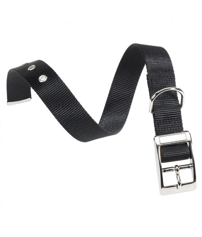 Ferplast Club CF Collar[Color - Black, Dimension - 35-43cm x 20mm]