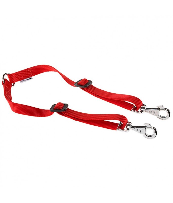 Ferplast Twin Double Terminal for Dog Leash[Dimension - 10mm x  L 25-36cm]