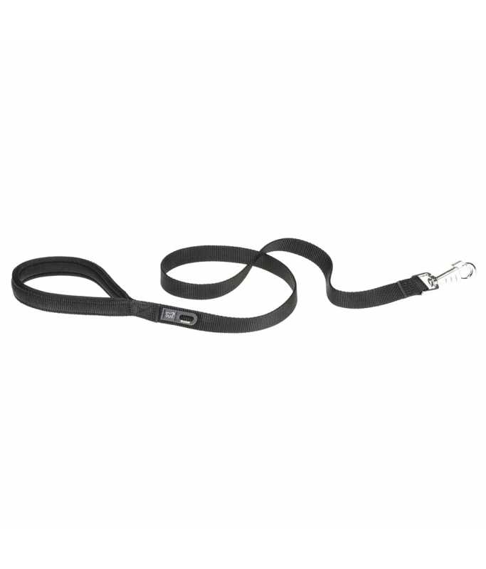 Ferplast Daytona G Nylon Dog Leash[Color - Black, Dimension - 15mm x L 120cm]