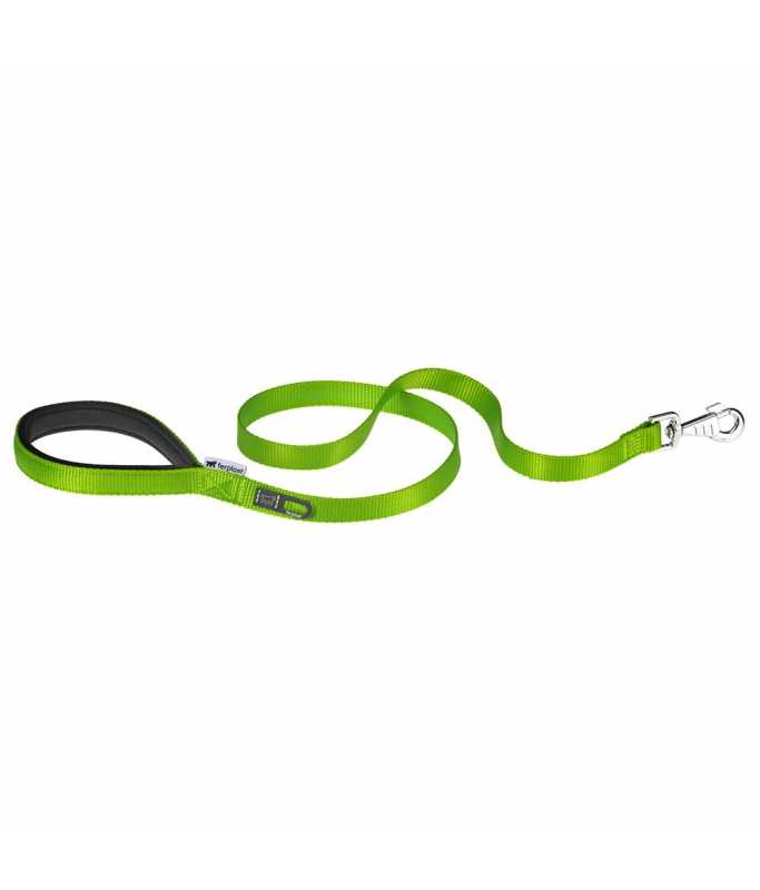 Ferplast Daytona G Nylon Dog Leash[Color - Green, Dimension - 25mm x L 120cm]