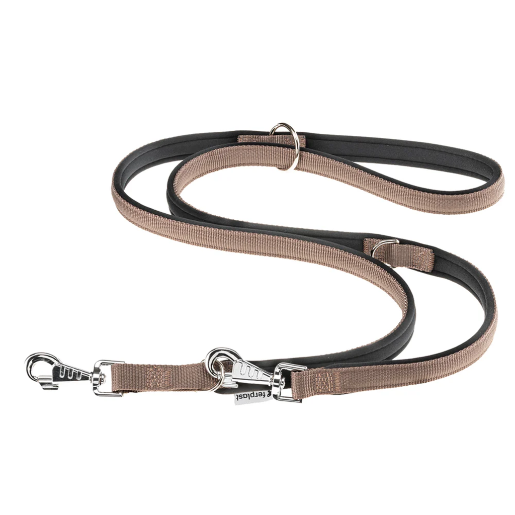 Ferplast Daytona GA Nylon Dog Leash[Color - Brown, Dimension - 20mm x L 200cm]