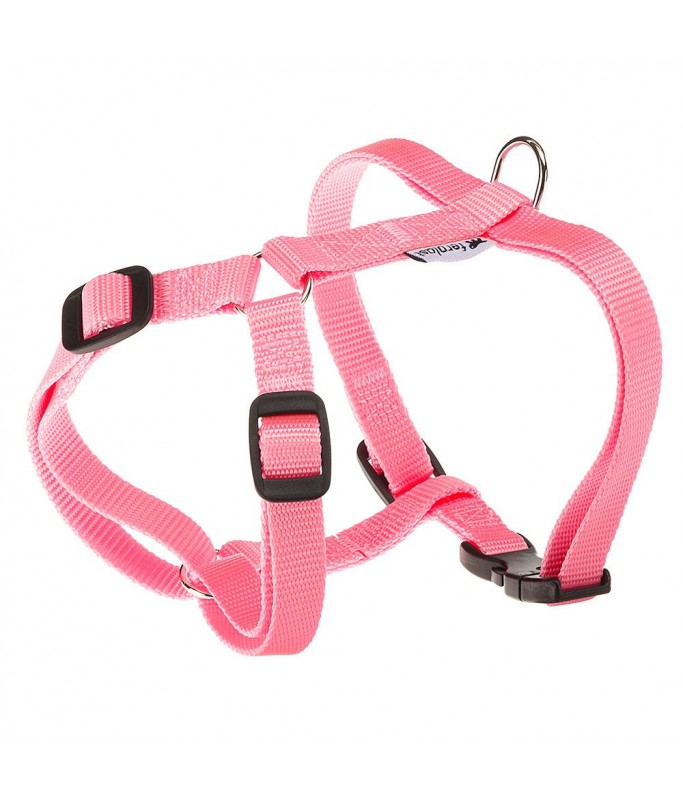 Ferplast Champion P Harness[Color - Pink, Dimension - 20-28cm x 25-38cm x 10mm, Size - XS]
