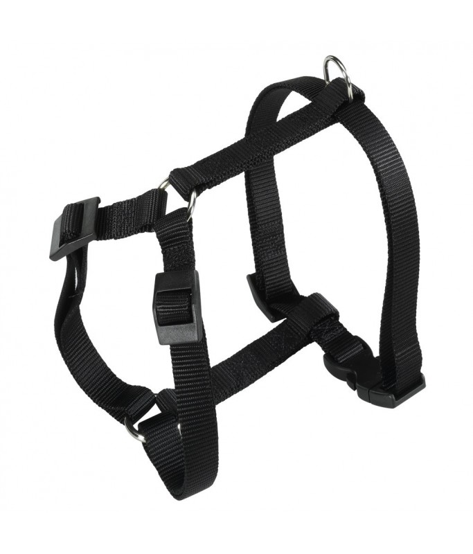 Ferplast Champion P Harness[Color - Black, Dimension - 20-28cm x 25-38cm x 10mm, Size - XS]