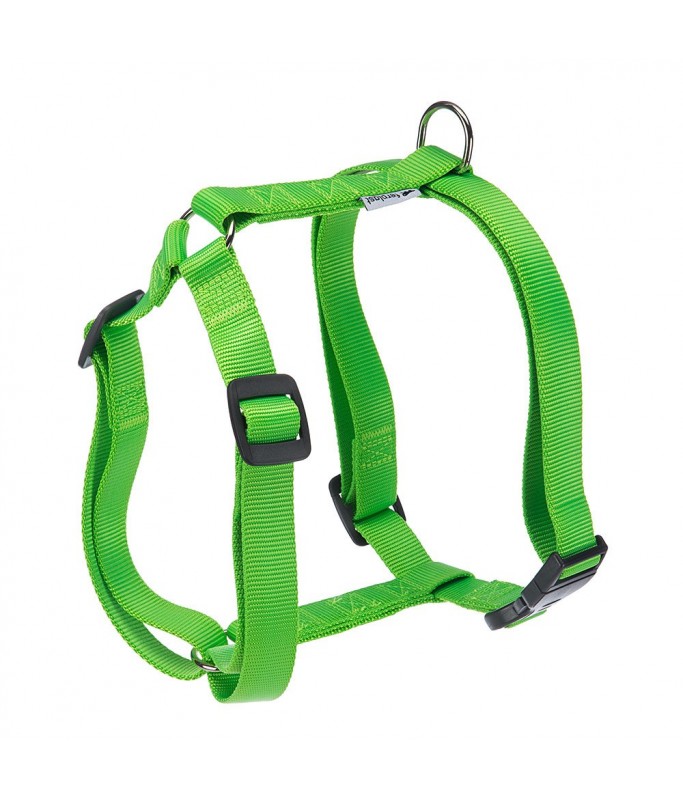 Ferplast Champion P Harness[Color - Green, Dimension - 25-36cm x 30-46cm x 10mm, Size - S]