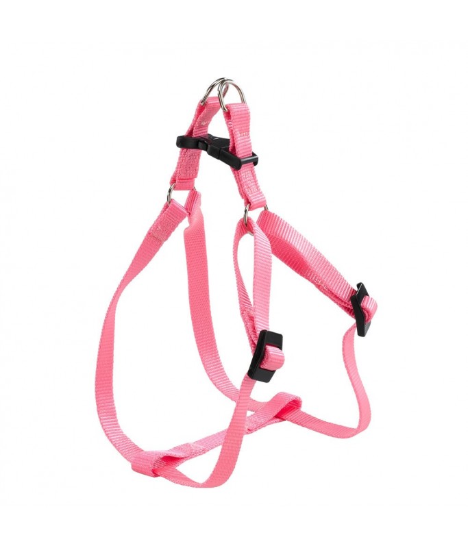 Ferplast Easy P Harness[Color - Pink, Dimension - 33-46.5cm x 10mm]