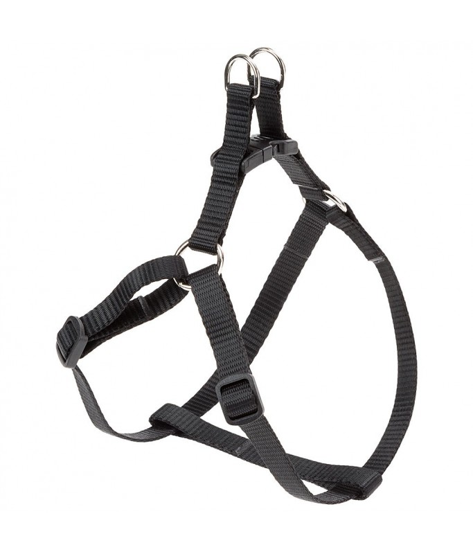 Ferplast Easy P Harness[Color - Black, Dimension - 35-53cm x 10mm]
