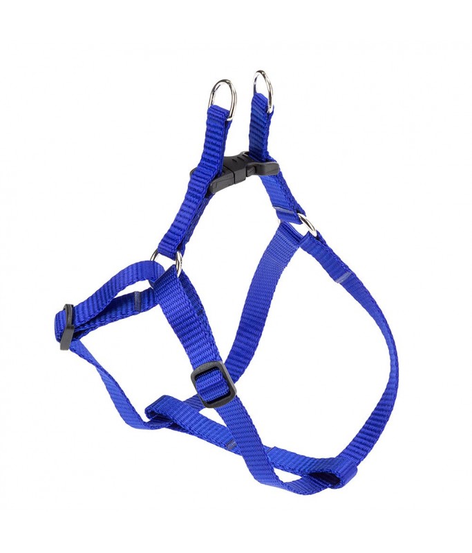Ferplast Easy P Harness[Color - Blue, Dimension - 35-53cm x 10mm]