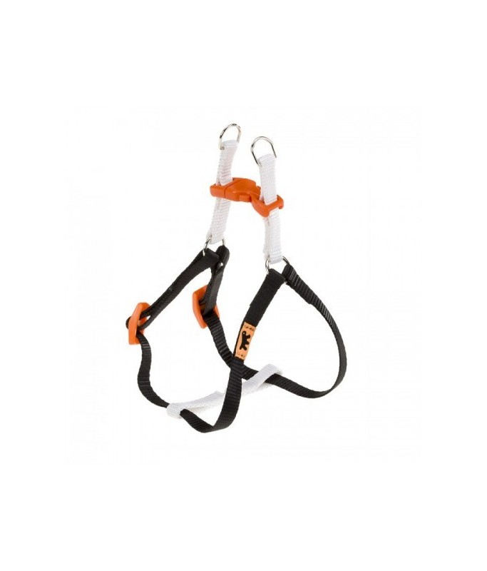 Ferplast Easy P Harness[Color - White, Dimension - 45-63cm x 15mm]