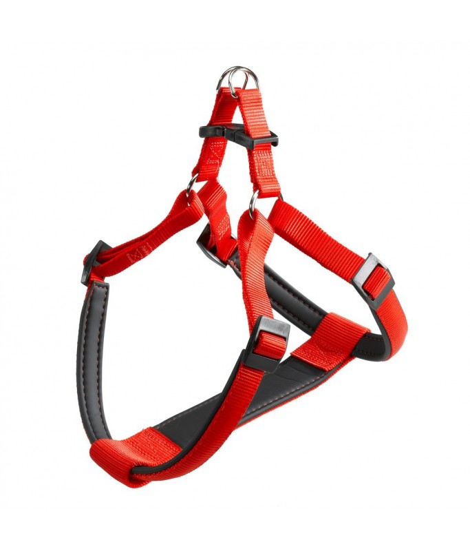 Ferplast Daytona P Nylon Harness[Color - Maroon, Dimension - 42-48cm x 10mm - 43-52cm x 15mm, Size - S]