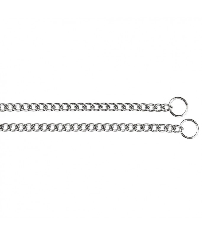 Ferplast Chrome CS Metal Choke-Chain Dog Collar[Length - 38cm]