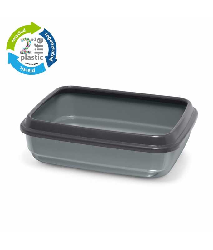 IMAC JERRY Second Life Plastic - 50 x 40 x 14.5cm[Color - Grey]