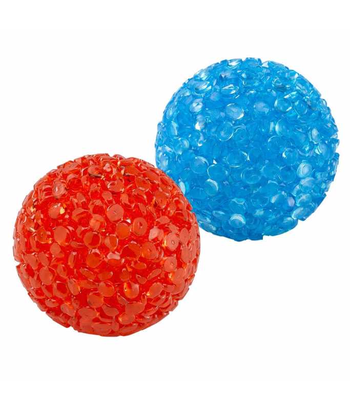 Ferplast Neon Ball Cat Toy Small (X2) Ø4 cm (PA 5200), Mixed Colours (2pcs in Pack)