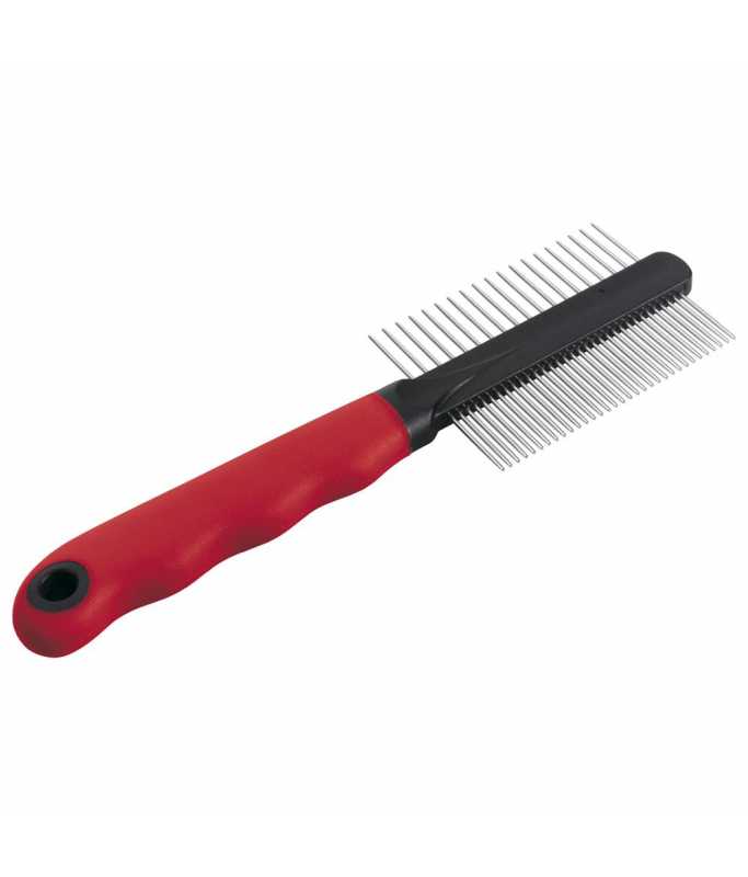 Ferplast Steel Comb With Chrome Teeth - 20,3 x 1,6 x h 6,4 cm