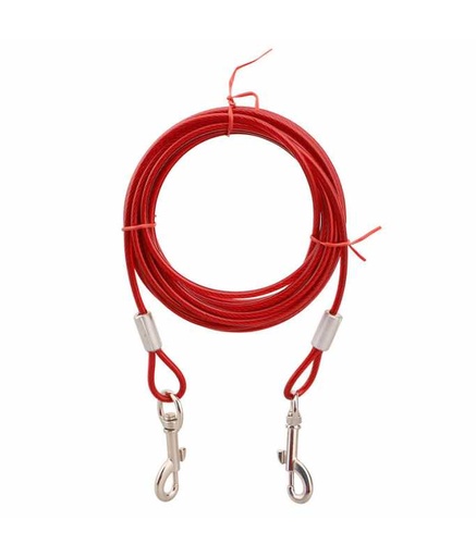 [2020110400253] Pado Dog Tie Out Cable 5mm x 500cm[Dimension - 5mm x 500cm]