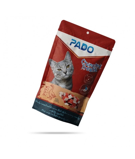 [2020110500274] Pado Crunchy Cat Treats Duck 100g[Weight - 100g]