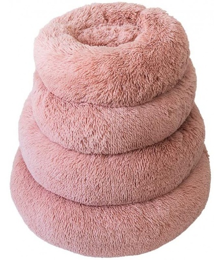 [2020111401242] Pado Pet Fluffy Donut Cushion -Assorted Color[Size - M, Dimension - 50 x 20cm]