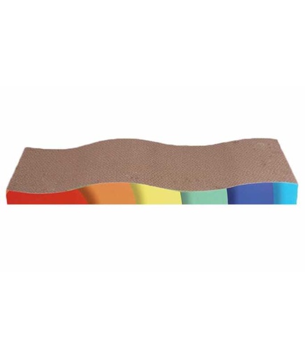 [PD-13164] Pado Wave Cat Scratcher -440x215x40mm
