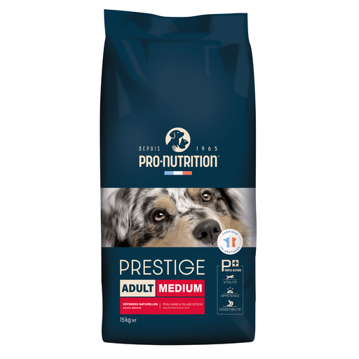 [203390] Pro nutrition Prestige Dog Adult Medium 15Kg