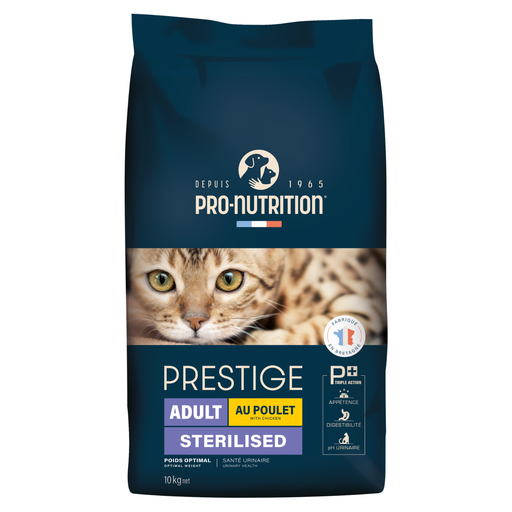 [203950] Pro nutrition Prestige Cat Adult Sterilised Chicken 10Kg
