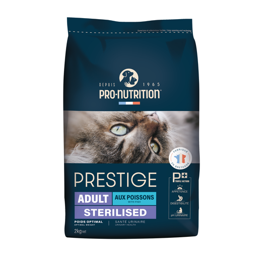 [203970C4] Pro nutrition Prestige Cat Adult Sterilised Fish 2Kg