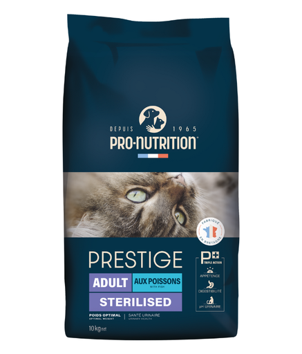 [203990] Pro nutrition Prestige Cat Adult Sterilised Fish 10Kg