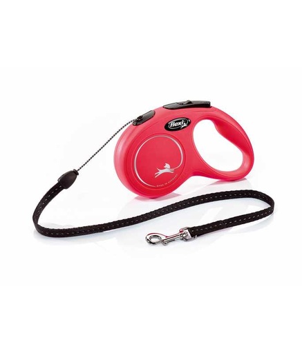 [4000498022504] Flexi New Classic S Cord 5m, Red[Color - Maroon]
