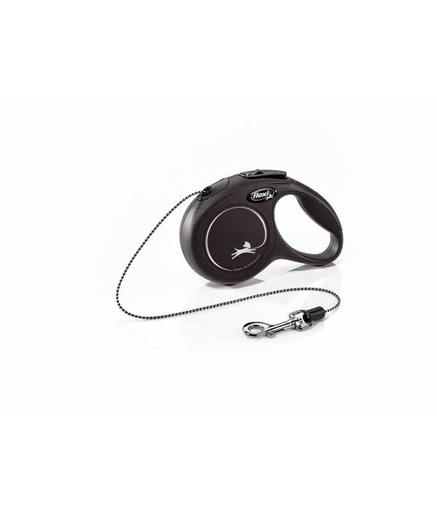 [4000498033203] Flexi Black Design XS Cord 3m[Color - Black]