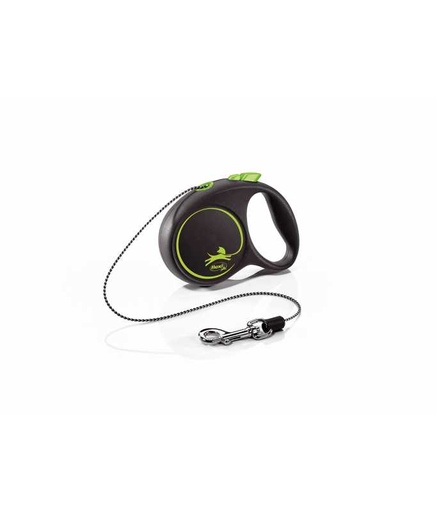 [4000498033227] Flexi Black Design XS Cord 3m[Color - Green]